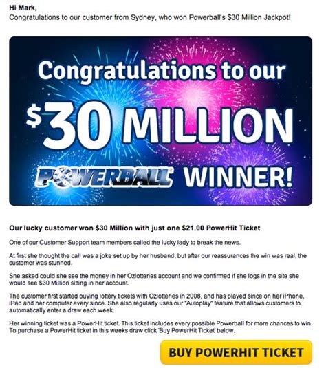 www.ozlotteries.com|Powerball Results .